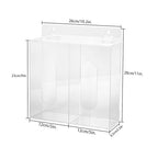 Wall Mounted Glove Dispenser, Hairnet Shoe Cover Dispenser，Acrylic Glove Box - Image 2
