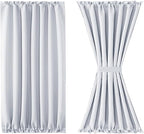 DWCN French Door Curtains – Rod Pocket Thermal Curtain - Image 7