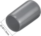 uxcell 20pcs Rubber End Caps 11.5mm ID Vinyl Round Tube Bolt Cap Cover Thread - Image 3