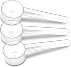 3 Measuring Spoons Set with Short Handle by ExistingBeauty