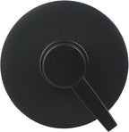 Matte Black Shampoo Dispenser Modern Refillable Pump Bottle - Image 9
