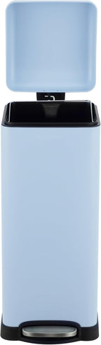 happimess HPM1007I Betty Retro 8-Gallon Step-Open Trash Can, Fingerprint - Image 7