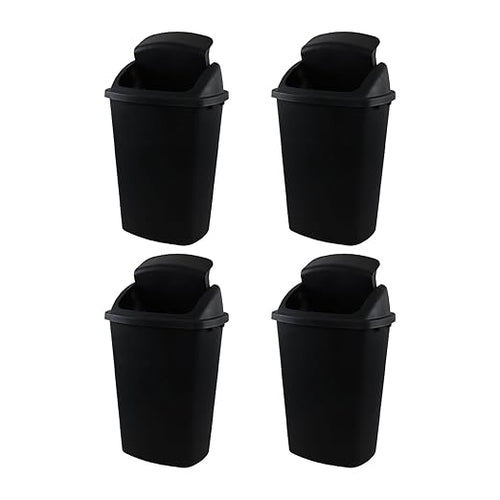 13 Gallon 4-Pack Garbage Cans by Drephia
