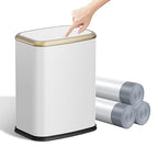2.1 Gallon Bathroom Trash Can by KHMMGK
