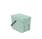 Brabantia Sort & Go Food Trash Can Small Countertop Kitchen Compost Caddy - Image 5