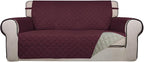 PureFit Reversible Quilted Sofa Cover, Water Resistant Slipcover Furniture by PureFit