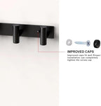 PMMASTO Coat Rack Wall Mounted, 5 "T Shaped Wall Hooks - Image 6