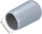 uxcell 20pcs Rubber End Caps 8mm ID Vinyl PVC Round Tube Bolt Cap Cover Screw - Image 3