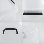17.5 L Clear Plastic Storage Box - Image 3