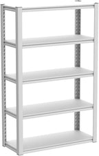 Raybee Garage Shelving Heavy Duty 2000LBS Storage Shelves 5 Tier Metal Shelving - Image 5