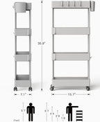 Pipishell Slim Storage Cart - Image 9