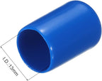 uxcell 20pcs Rubber End Caps 13mm ID Vinyl PVC Round Tube Bolt Cap Cover Screw - Image 3