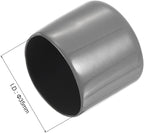 uxcell 20pcs Rubber End Caps 35mm ID Vinyl Cap Cover Screw Protectors Dark Grey - Image 3