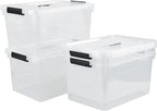 17.5 L Clear Plastic Storage Box - Image 7
