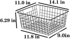 Kitchen Wire Baskets Farmhouse Decor Metal Food Storage Organizer, Household - Image 3