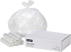 7-10 Gallon Clear Trash Can Liners, Wholesale 1000 Count, High Density Garbage - Image 8