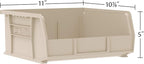 Akro-Mils 30235 AkroBins Plastic Storage Bins, Space-Saving Stackable Bins - Image 2