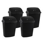 4 Packs Commercial Heavy-Duty Trash Can by Yesdate