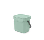 Brabantia Sort & Go Food Trash Can Small Countertop Kitchen Compost Caddy - Image 5