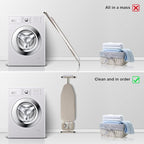 Ironing Board Hanger Wall Mount Ironing Board Holder Organizer Wall Rack - Image 6