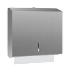 Paper Towel Dispenser Wall Mount, Brushed Stainless Steel Commercial Paper by Stardrix
