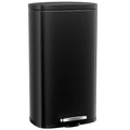 Arlopu 8 Gallon Step Trash Can, Stainless Steel Garbage Bin, Soft-Close Rubbish by Arlopu
