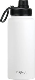 DRINCO Stainless Steel Water Bottle Spout Lid Vacuum Insulated Double Wall by Drinco