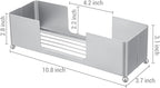 MyGift Paper Towel Holder, Modern Silver Tone Metal Tabletop Paper Dispenser - Image 6