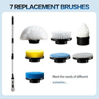 Cordless Electric Spin Scrubber, IPX7 Waterproof Power Scrubber - Image 2