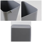 Zopnny Plastic Trash Can Wastebasket, Waste Bin, 4.5 Gallon, 3 Pack - Image 3