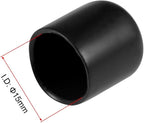 uxcell 20pcs Rubber End Caps 15mm ID Vinyl Round Tube Bolt Cap Cover Thread - Image 3
