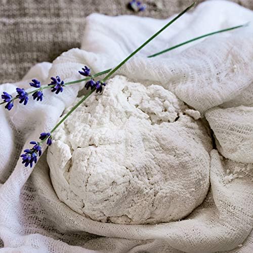 Cheesecloth, Reusable and Breathable, Unbleached Cotton Fine Mesh Weave Cheesecloth, Use for Cooking, Straining, Filtering, Baking (White,Grade 50-Large 126 Sq Feet)