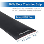 Floor Transition Strip Self Adhesive Floor Cover Strips Laminate 1.57" Wide - Image 6
