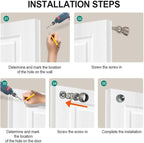 Magnetic Door Stop, Stainless Steel, Magnetic Door Catch, Door Holder, Door - Image 6