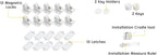 Vmaisi Adhesive Magnetic Locks for Cabinets & Drawers - Image 3