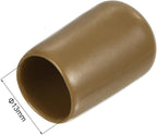 uxcell 20pcs Rubber End Caps 13mm ID Vinyl PVC Round Tube Bolt Cap Cover Screw - Image 3
