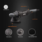 Buffer Polisher, SPTA 5-Inch 125mm Dual Action Random Orbital Car Polisher - Image 3