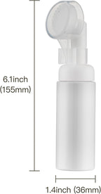 2 OZ Foam Bottle with Brush, Empty Foaming Dispensers to Travel - Image 6