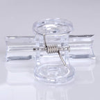 30 Pack Plastic Clear Clips Clamps, 1-1/2 Inch and 2 Inch Sizes - Image 6