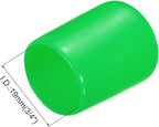 uxcell 20pcs Rubber End Caps 19mm ID Vinyl PVC Round Tube Bolt Cap Cover Screw - Image 3