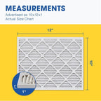 Aerostar 10x12x1 MERV 8-6 Count - Image 2