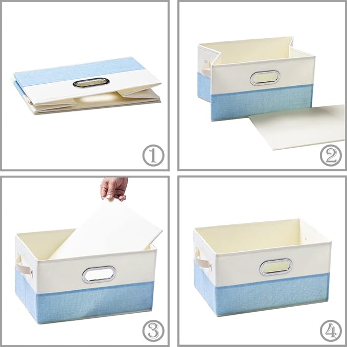 PRANDOM Large Fodable Storage Baskets - Image 5