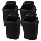Teyyvn 6 Gallon Plastic Flip Lid Trash Can - Image 7
