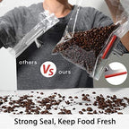 HOUSE AGAIN 12 Pack 3 Sizes Stainless Steel Chip Bag Clips Covered - Image 5