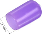 uxcell 20pcs Rubber End Caps 9mm ID Vinyl PVC Round Tube Bolt Cap Cover Screw - Image 3