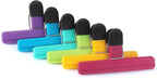 Tamaki 6 Pack Large Chip Bag Clips Assorted Color Food Bag Clips Plastic Heavy - Image 2