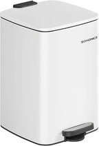 SONGMICS Kitchen Trash Can, 5.2-Gallon Trash Bin, Stainless Steel Garbage Can by SONGMICSbySONGMICSHOME
