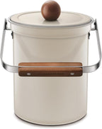 Kitchen Countertop Compost Bin 101ounces / 3Liters, Airtight Lid SUS304 by Wagensteiger