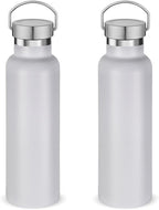 Neihepal 20 oz Insulated Water Bottles Bulk 2 Pack, Stainless Steel Double Wall by Neihepal