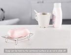 Bar Soap Dish Holder for Shower Bathroom Stainless Steel Rust Proof Self - Image 7